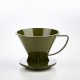 Pourover Dripper 02 Green Army Solid