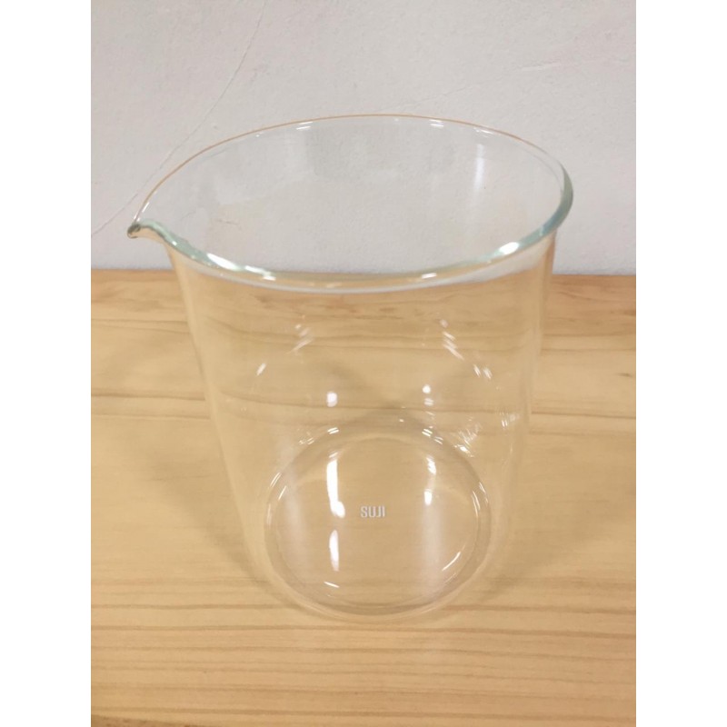 Replacement Glass for French Press 4 Cups, 500 ml, 17 oz SUJI