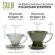 Pourover Dripper 02 Green Army Solid