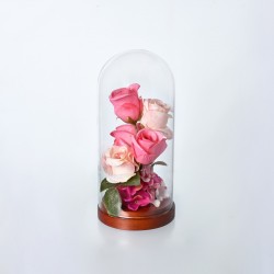 Flower Glass Dome