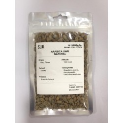 Green Bean Coffee Arabica, Flores, Uwu Natural, 125 gr