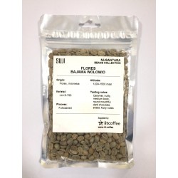 Green Bean Coffee Arabica, Flores, Bajawa Wolowio 125 gr