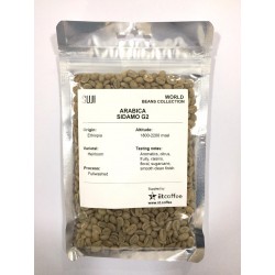 Green Bean Coffee Arabica, Ethiopia, Sidamo Washed (G2) 125 gr