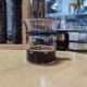 Espresso Standard Glass with Plastic Handle, Black