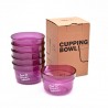 Coffee Cupping Bowl Plastic (Purple) SUJI Premium