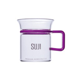 Mug 60ml, Plastic Handle, Purple