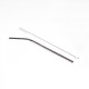 Bent Stainless Steel Straw Set, Straw and Brush